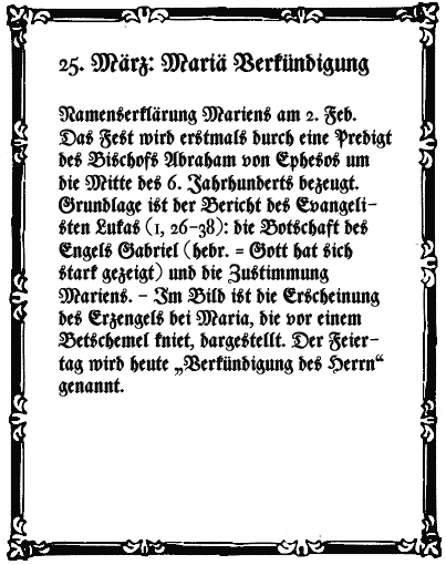 Verkuendigung